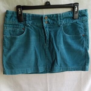 Y2K American Eagle Corduroy Womens Mini Skirt 90s Vintage 8